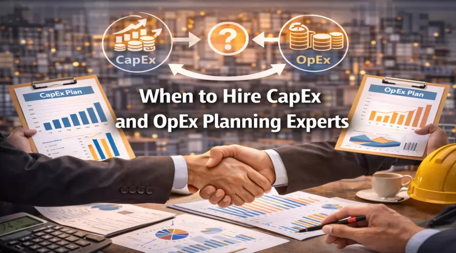 When to Hire CapEx and OpEx Planning Experts In 2026
